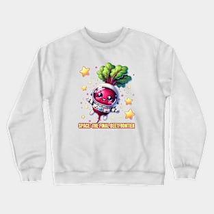 Galactic Beet Explorer - Space: The Final Beetfrontier Tee Crewneck Sweatshirt